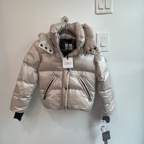 Girls Shimmer Elsa Sam Down Jacket